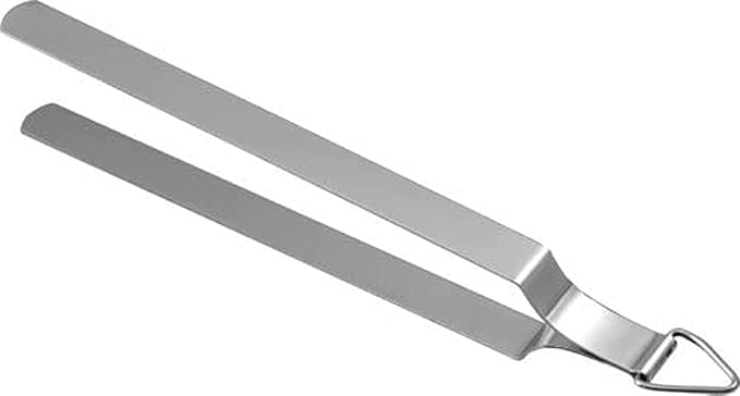CREATIVE LAB Stainless Steel (304) Tongs (Chimta) ( 400 mm X 16 mm X 3 mm )