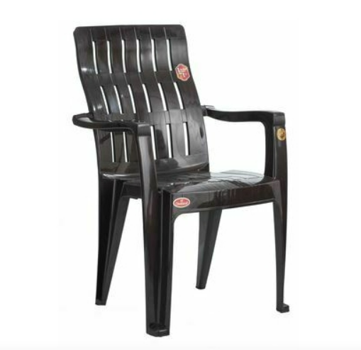 MXWL--MAXWELL & COMPANY Plastic Chair With Arm rest