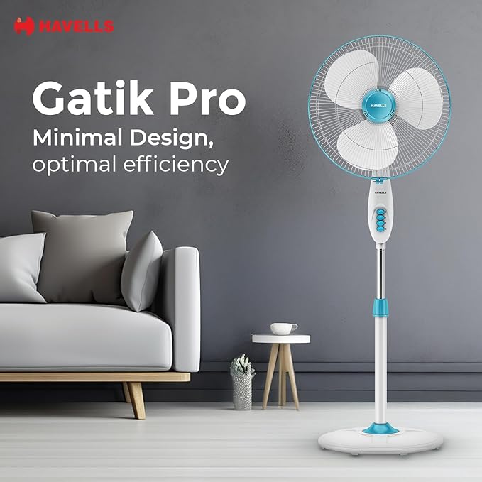 Havells Gatik Pro 400mm Pedestal Fan