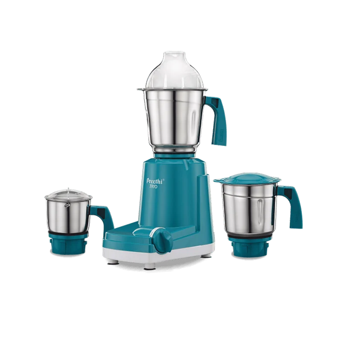 Preethi Trio Mixer Grinder - 500W - 3 Jar